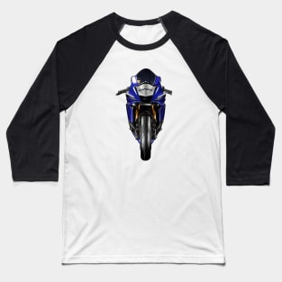 YZF R6 Bike Front View Illustration Baseball T-Shirt